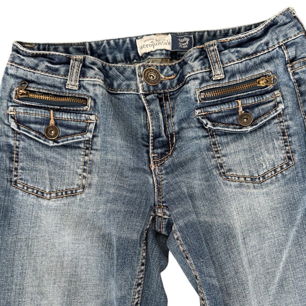 Aeropostale Hailey Skinny Flare Jeans - Picture 4 of 8